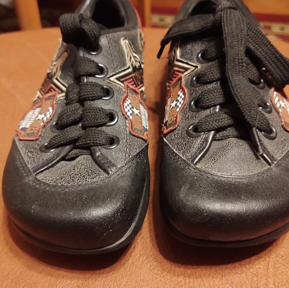 Earth Kalso Negative Heel Patchwork Women's Shoes - Picture 6 of 8